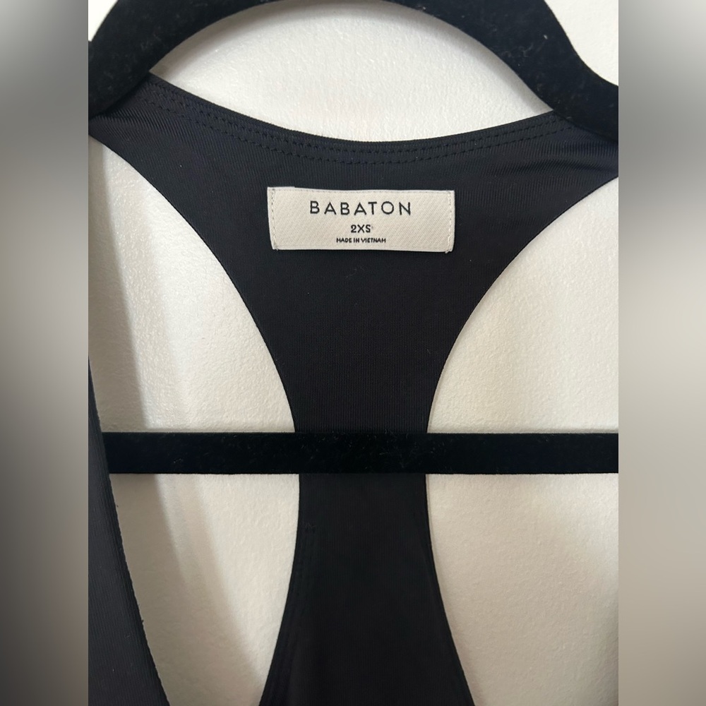 BABATON Aritzia Stretchy Sports Golf Dress with Scoop Neck - Size 2XS - Picture 2 of 9